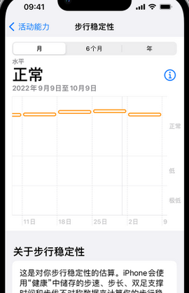 抚州iPhone手机维修如何在iPhone开启'步行稳定性通知'